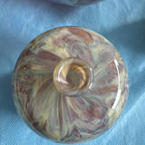 Lot of 4 Vintage Edward Roman Signed Studio Art Glass Vases Canadian Heritage - thumbnail 8 of 18