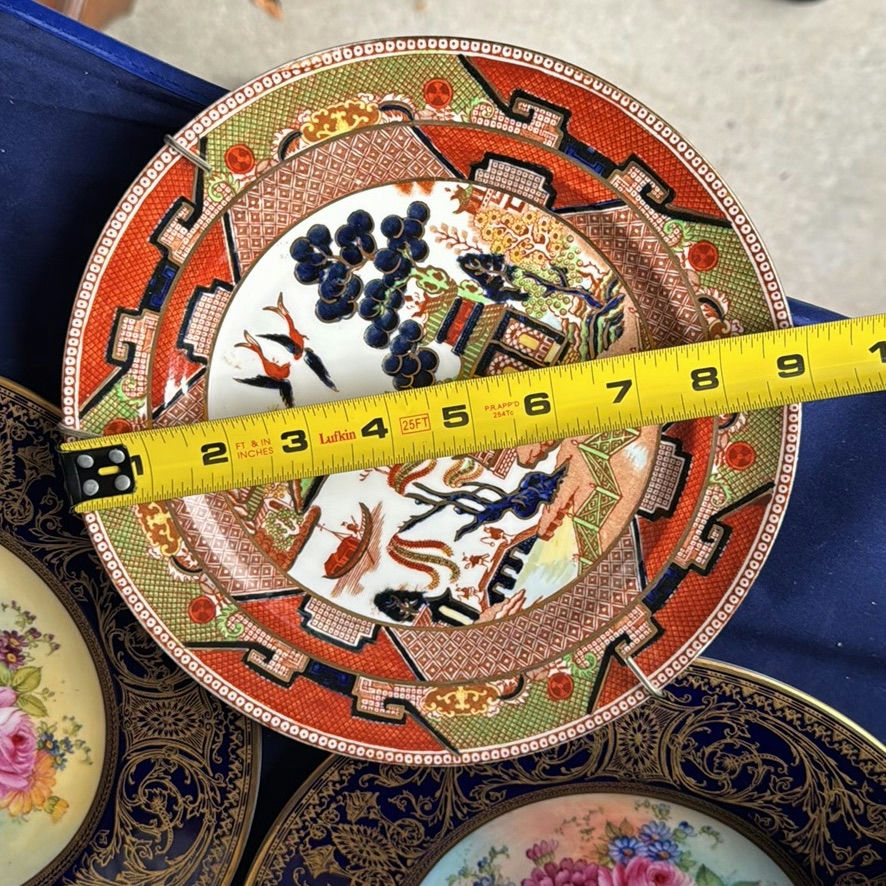 Vintage Cabinet Plates Royal Worcester And French Plate - image 2 of 12