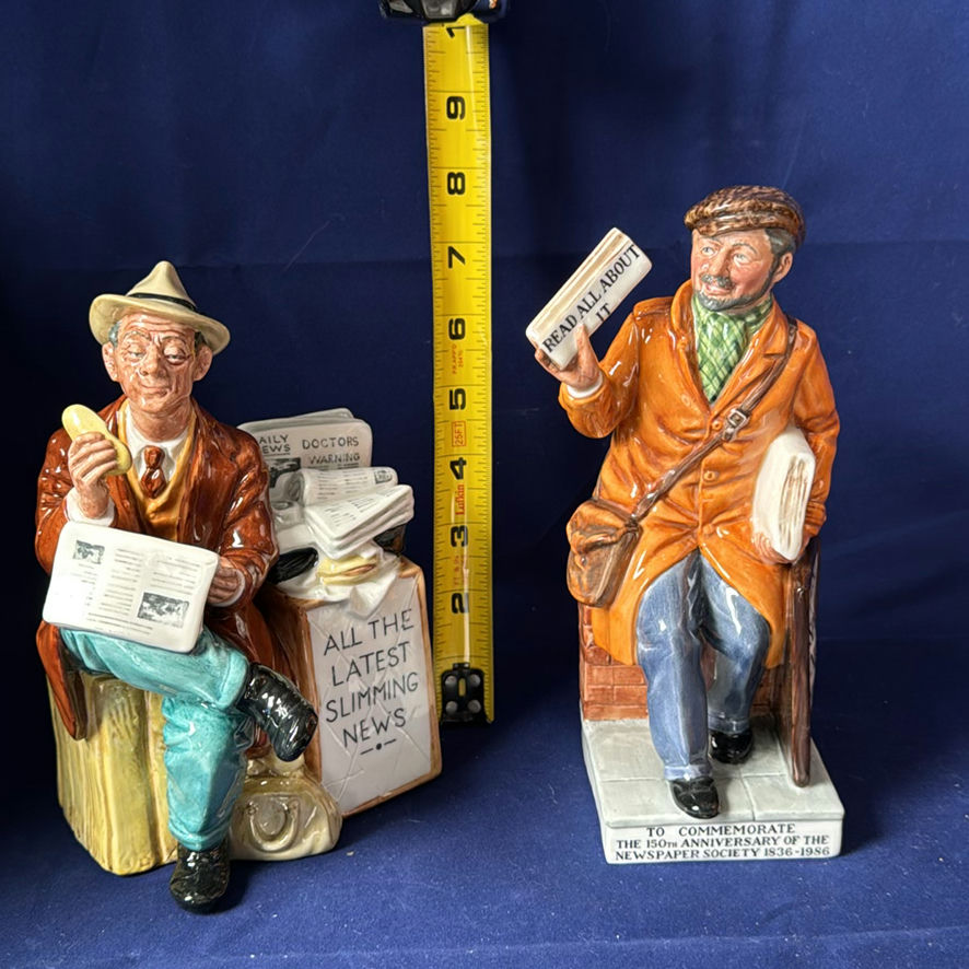 Royal Doulton Newspaper Vendor Figurines - image 2 of 10