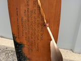 Indigenous Art On Paddle By Canadian John Doherty - thumbnail 2 of 13