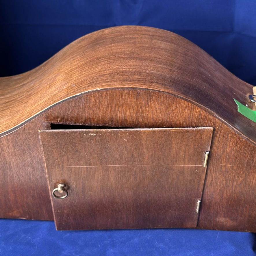 Vintage Wooden Mantle Clock - image 8 of 11