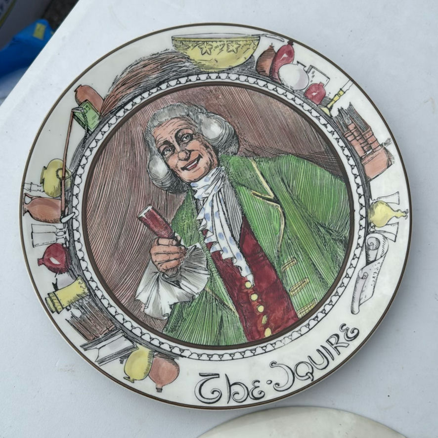 Set of Six Royal Doulton Colonial Character Decorative Plates - image 10 of 15