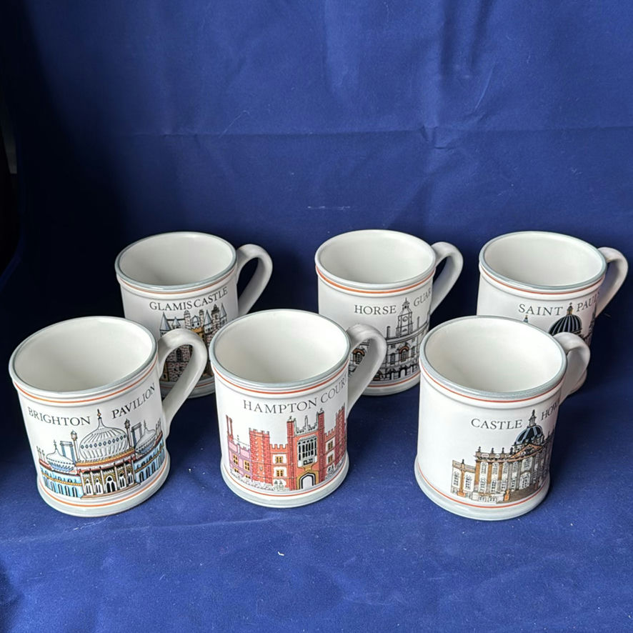 Denby England Landmark Ceramic Mugs Set - image 1 of 20