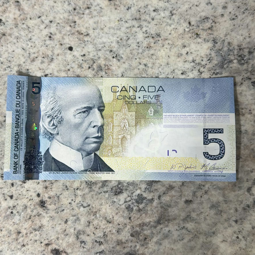 $25 In Canadian $5’s - image 6 of 11
