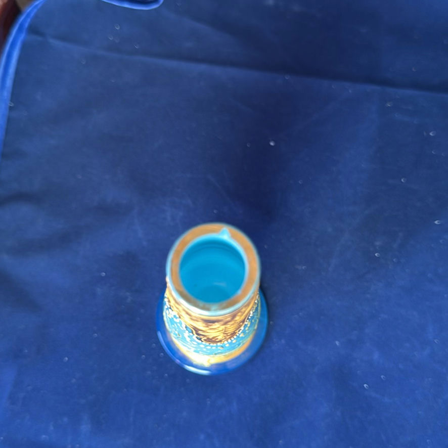 Westmoreland Blue Compote Dish And More - image 5 of 14