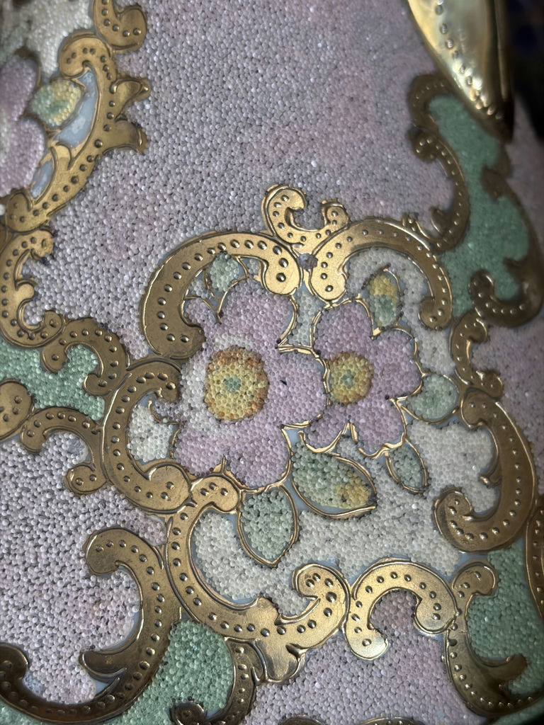 4 piece Nippon Coralene porcelain set - image 25 of 28