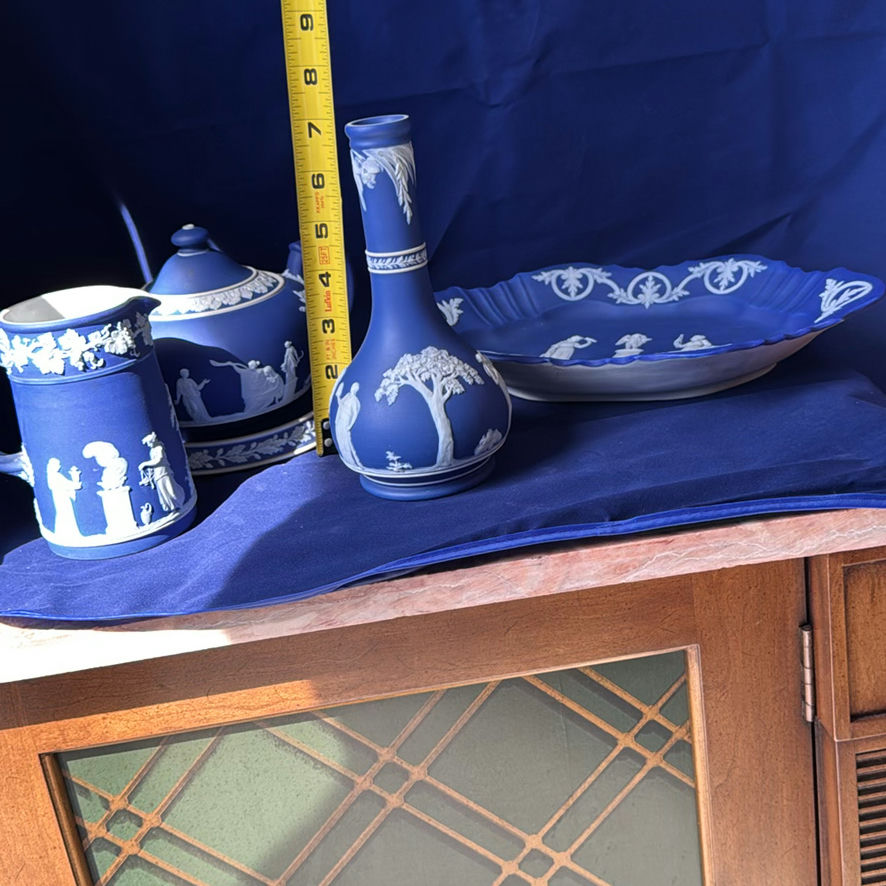 Wedgwood Blue Jasperware - image 2 of 16