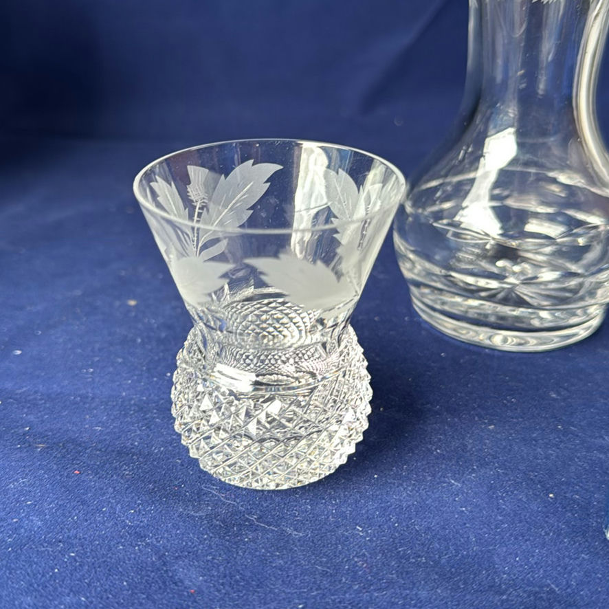 Edinburgh Crystal Commemorative Vase And 2 Glasses - image 7 of 12