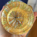 Vintage Murano Glass Trio Millefiori Gold Leaf Urn Vase Amedeo Rossetto Set Italian Art Glass - thumbnail 17 of 25
