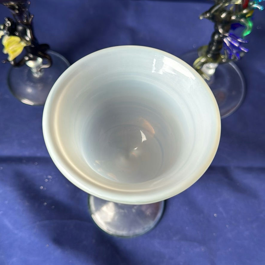Edward Roman Dragon Stem Goblets - image 6 of 15