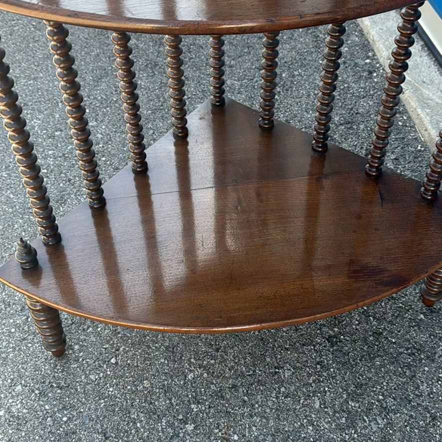 Wooden Corner Shelf Stand - image 6 of 8