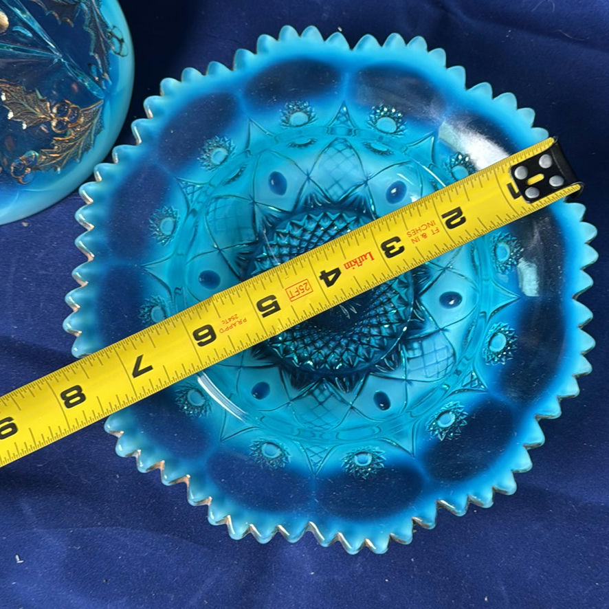 Blue Opalescent Glassware - image 13 of 16