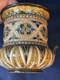 Antique Pair of Doulton Lambeth Stoneware Cache-Pots / Planters (1886) - thumbnail 8 of 10