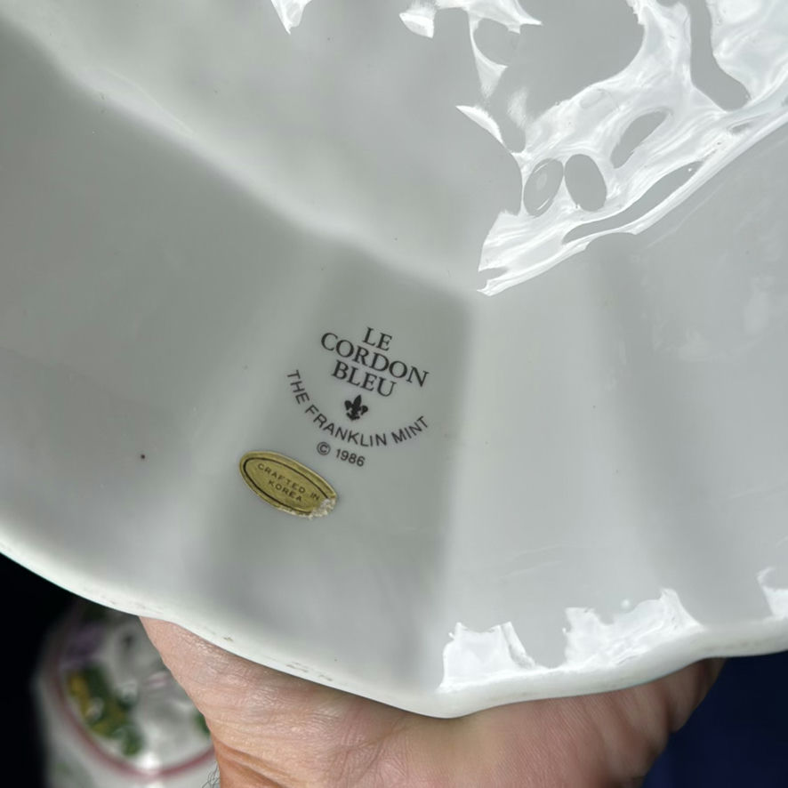 Le Cordon Bleu Franklin Mint Ceramic Wall Molds - image 11 of 14