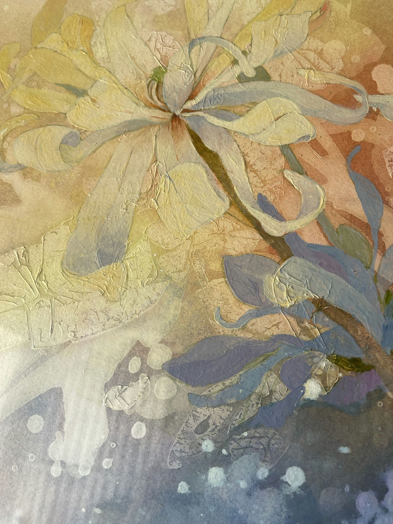 Sirocco Star Mixed Media Painting By Ed Drahanchuk - image 8 of 14