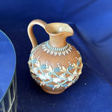 Doulton Lambeth Silicon Ware Ewers and Caramel Slag Glass - thumbnail 4 of 20