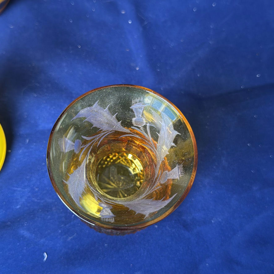 Yellow/Orange Glass Decor - image 9 of 18