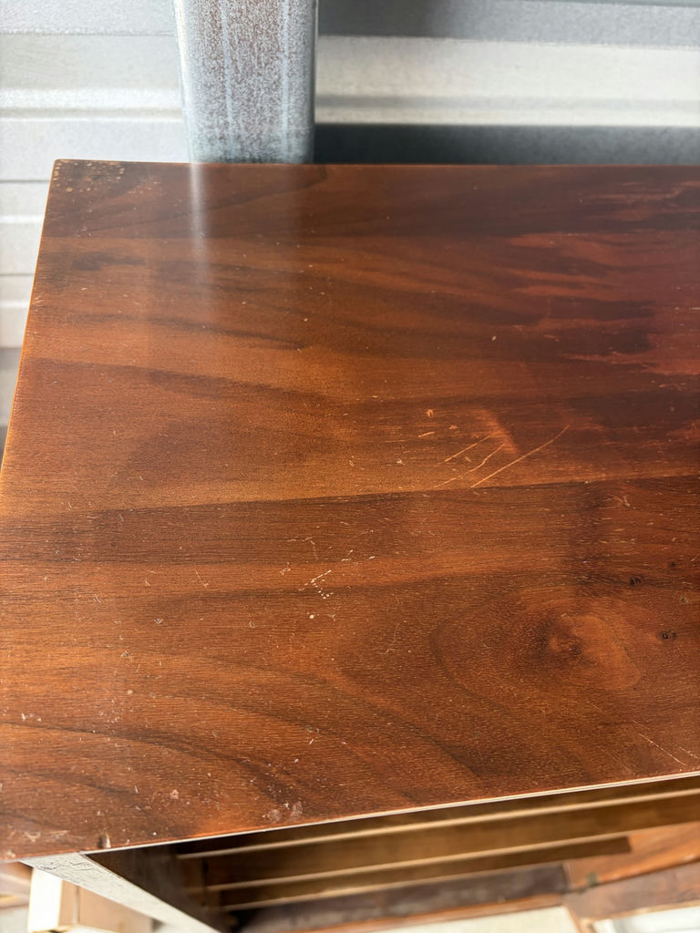 Wooden Glass-Front Display Cabinet - image 5 of 7