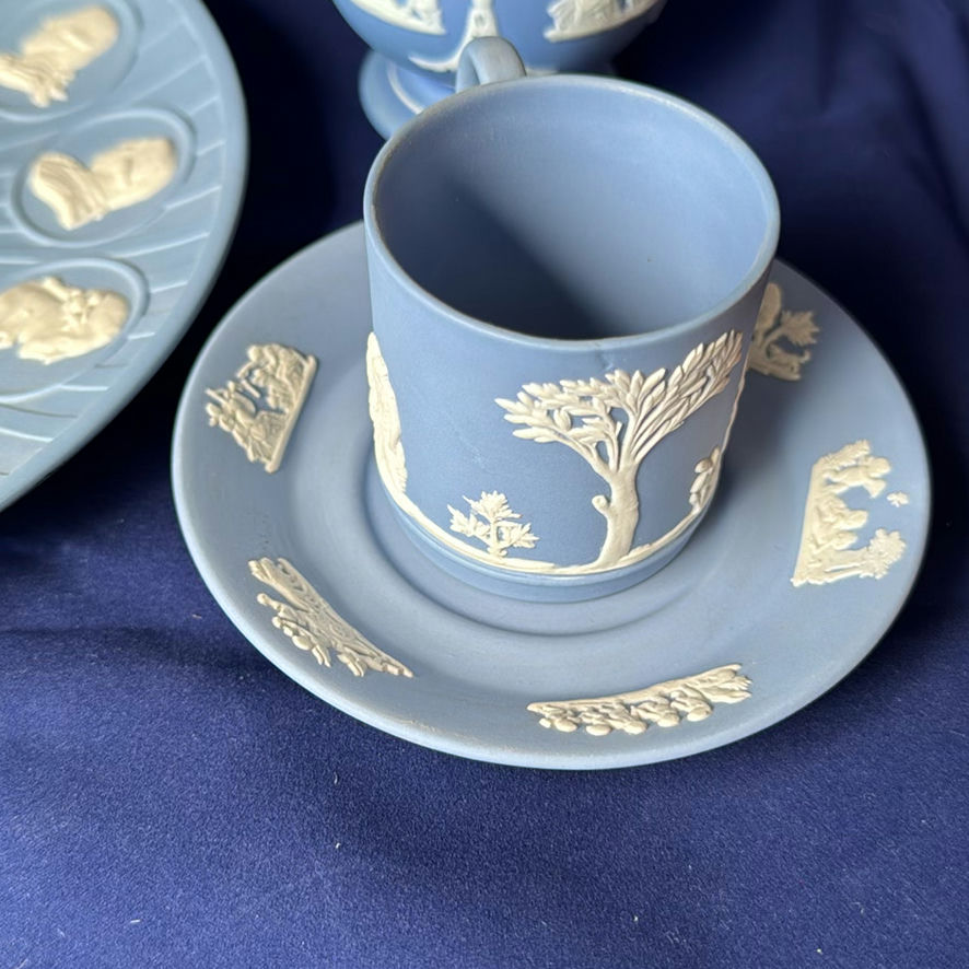 Wedgwood Jasperware Light Blue - image 8 of 26