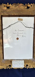 Antique C. 1890 Aurelio Innocenti Framed Porcelain Plaque "Non l'accende..." - Exceptional 1904 Provenance - thumbnail 6 of 13