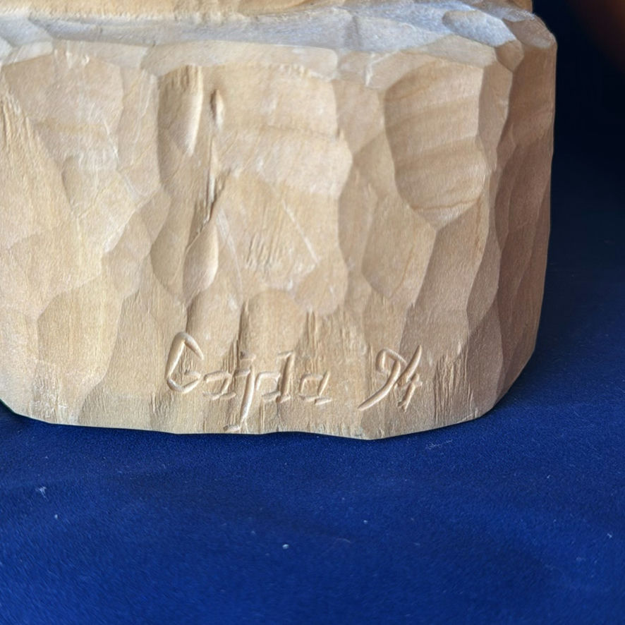Wooden Figures, Bowl And Bust - image 10 of 13