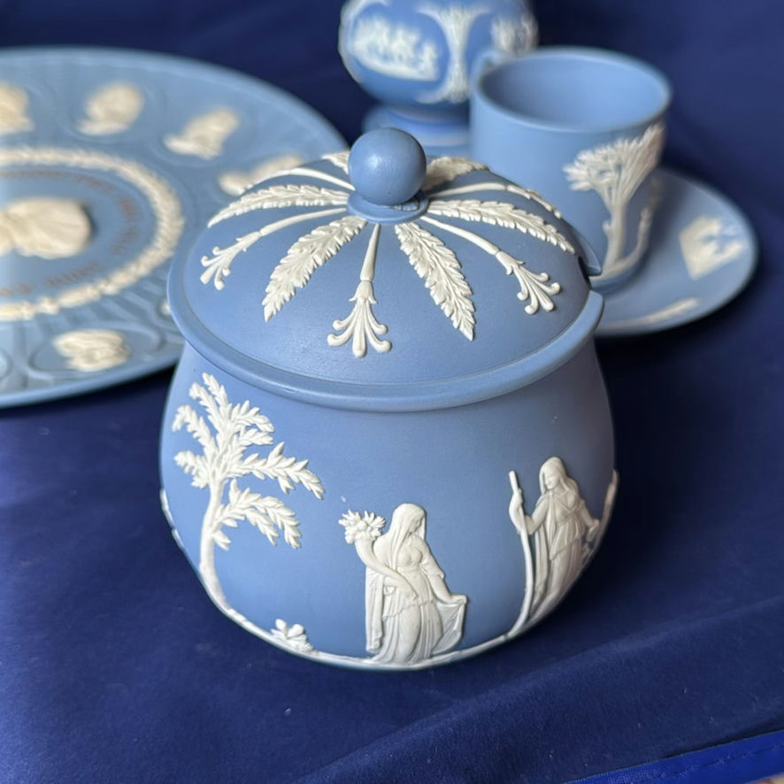 Wedgwood Jasperware Light Blue - image 4 of 26