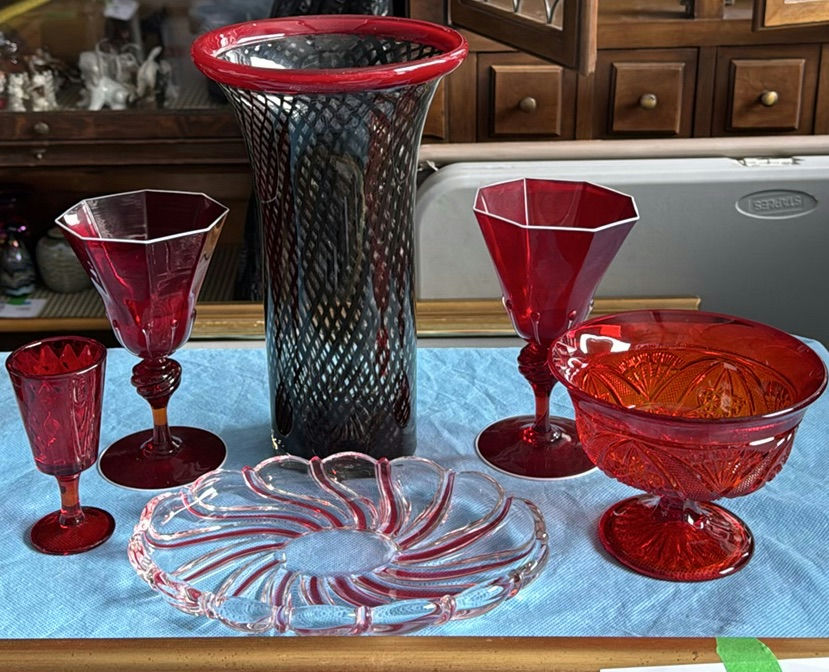 Ruby Red Glassware - image 1 of 22