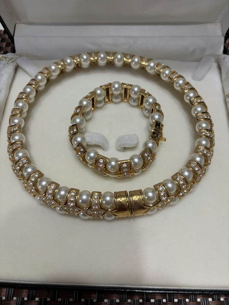 Fifth Avenue Jewelry Set Necklace And Bracelet - image 1 of 12