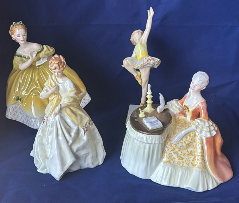 4 Lady Figurines Royal Doulton - image 1 of 18