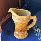 Doulton Lambeth Silicon Ware Ewers and Caramel Slag Glass - thumbnail 14 of 20