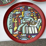 A Collection of twelve Poole pottery 'Medieval Calendar' series ceramic plates - thumbnail 11 of 26