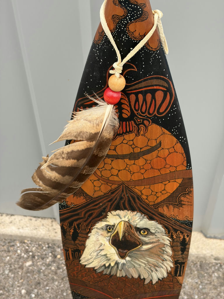 Canadian John Doherty Indigenous Paddle Art - image 6 of 9