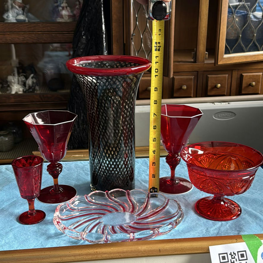 Ruby Red Glassware - image 2 of 22