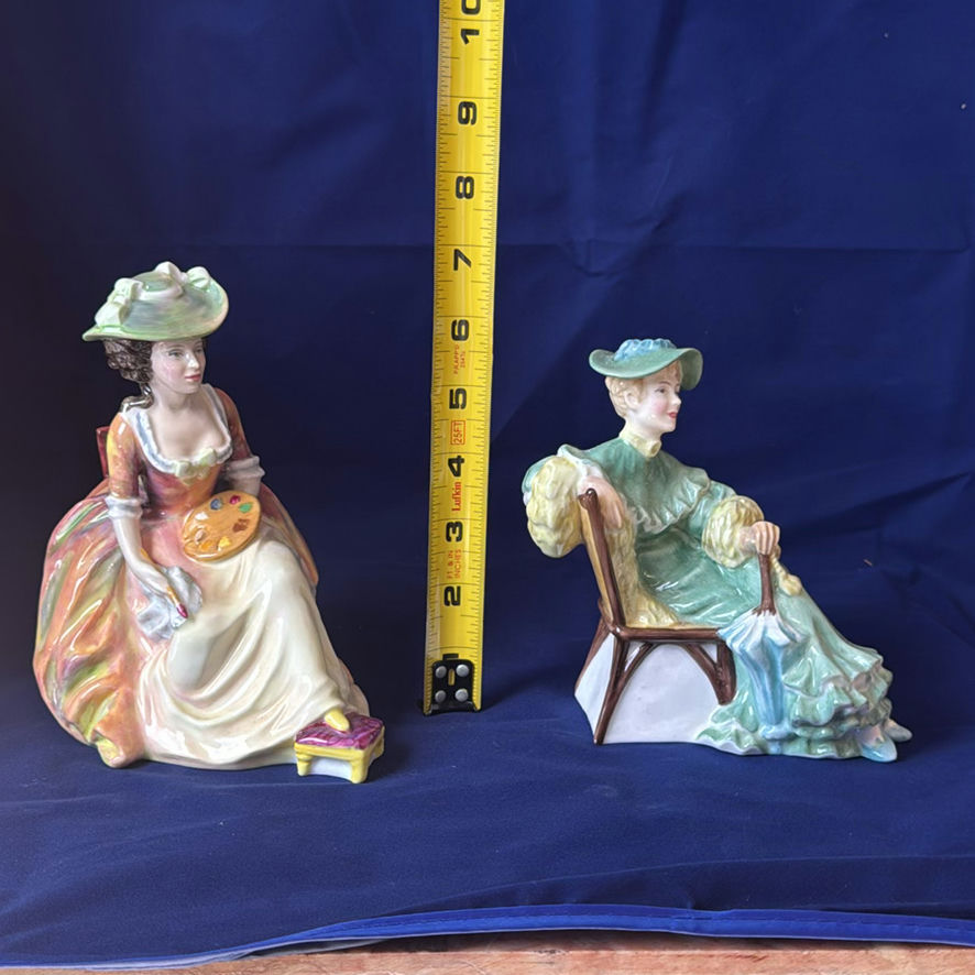 Royal Doulton Kathleen HN 2933 and Ascot HN 2356 - image 1 of 10
