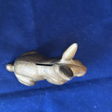 Vintage Cast Iron Rabbit And Lion Banks - thumbnail 5 of 10