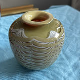 Lot of 4 Vintage Edward Roman Signed Studio Art Glass Vases Canadian Heritage - thumbnail 12 of 18