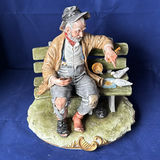 Capodimonte “Tramp On A Bench” - thumbnail 3 of 7