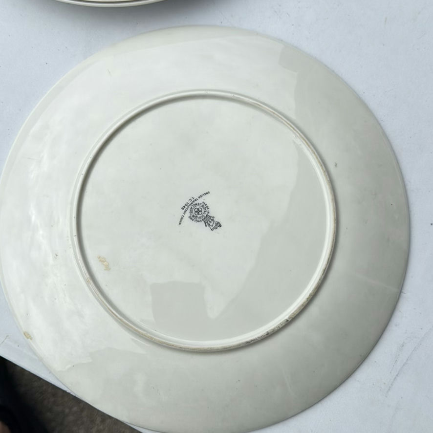 Set of Six Royal Doulton Colonial Character Decorative Plates - image 7 of 15