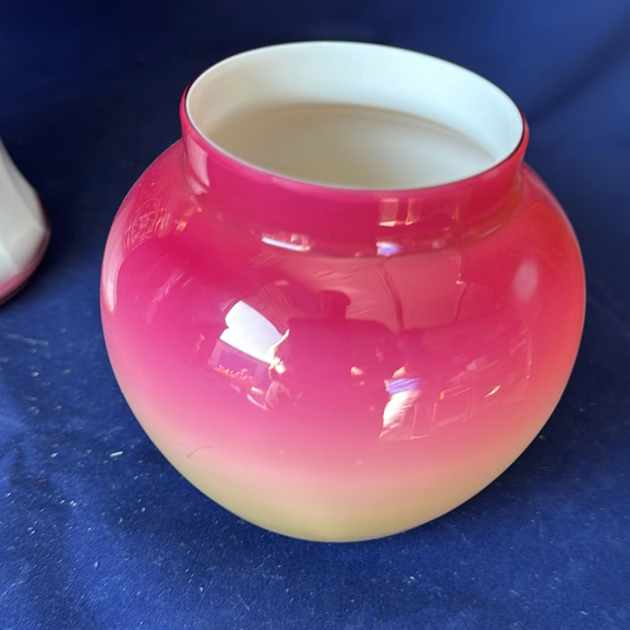 Vintage and antique Bohemian / Central European art glass pieces. - image 6 of 17