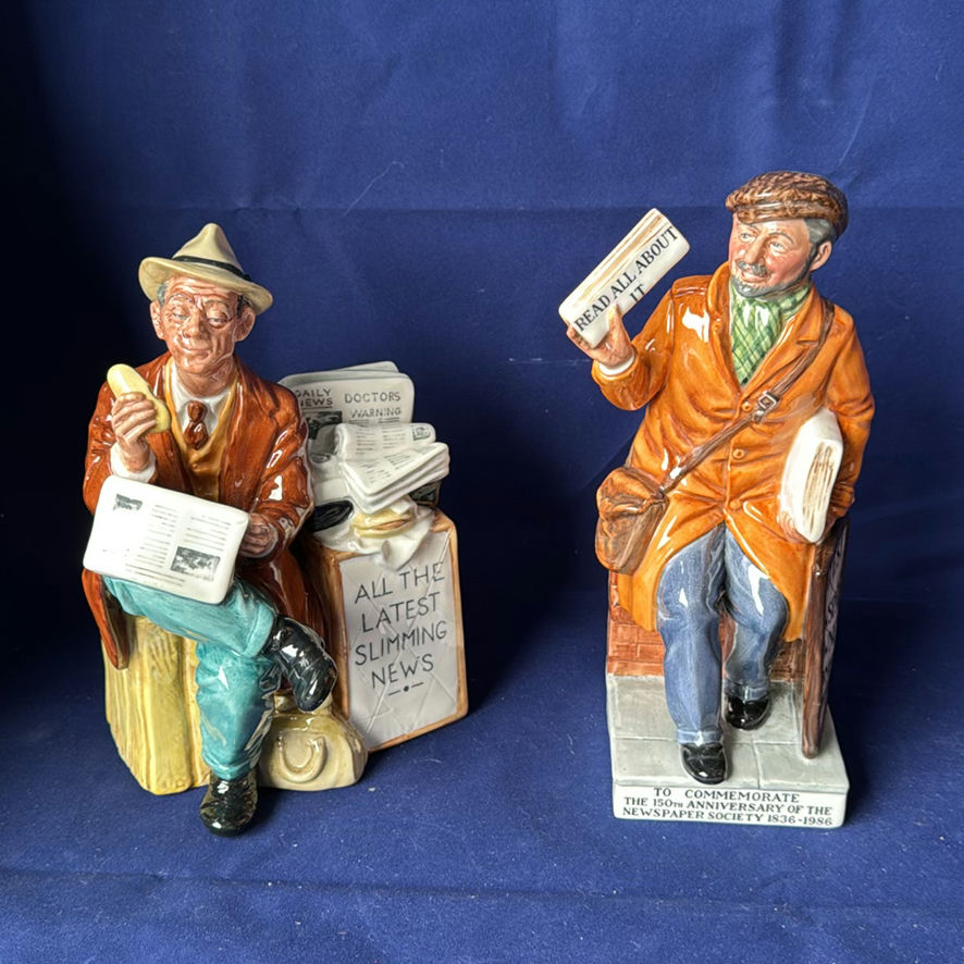 Royal Doulton Newspaper Vendor Figurines - image 1 of 10