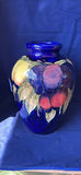 Moorcroft Fruit Pattern Vase “Wisteria Plum” 12” Tall - thumbnail 1 of 18
