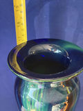 Pair of Fine Studio Art Glass Vases - Karl Schantz Style 17" Floor Vase & Murano Style 7.5" - thumbnail 14 of 14