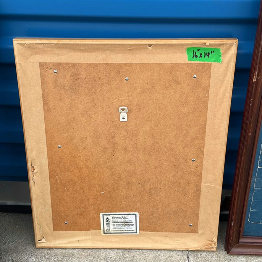 3 Framed Maps - image 4 of 6