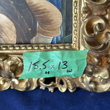 Antique C. 1890 Aurelio Innocenti Framed Porcelain Plaque "Non l'accende..." - Exceptional 1904 Provenance - thumbnail 5 of 13