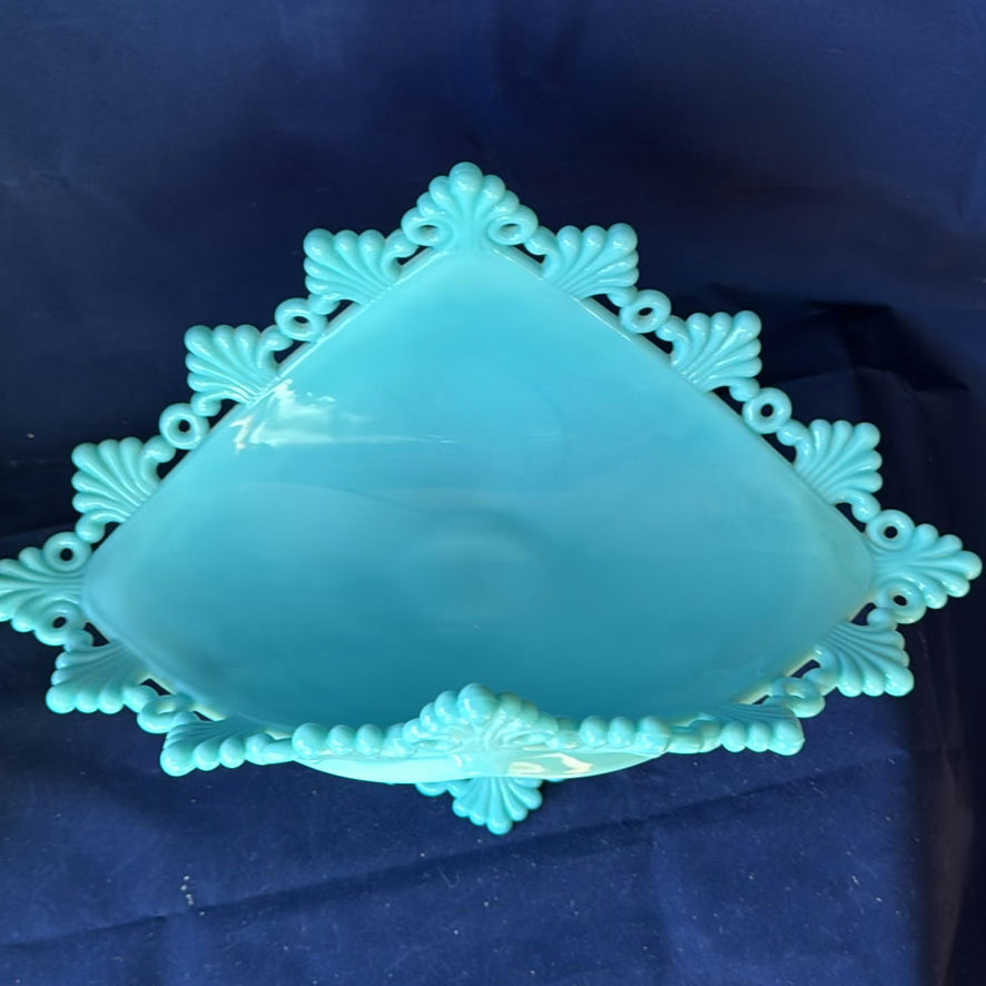 Westmoreland Blue Compote Dish And More - image 12 of 14