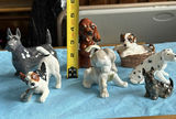 Lot Of Vintage Royal Doulton, Lladro And Royal Copenhagen Dogs - thumbnail 2 of 24