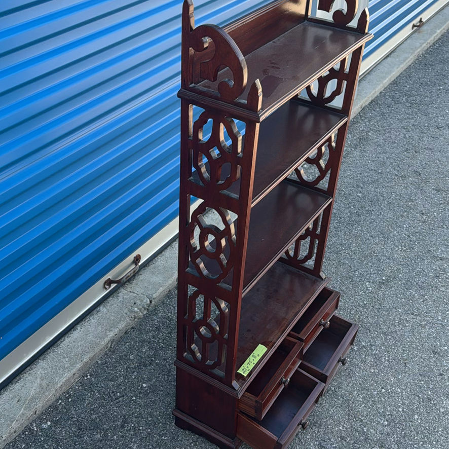 Wooden Shelving Unit with Drawers - image 8 of 8