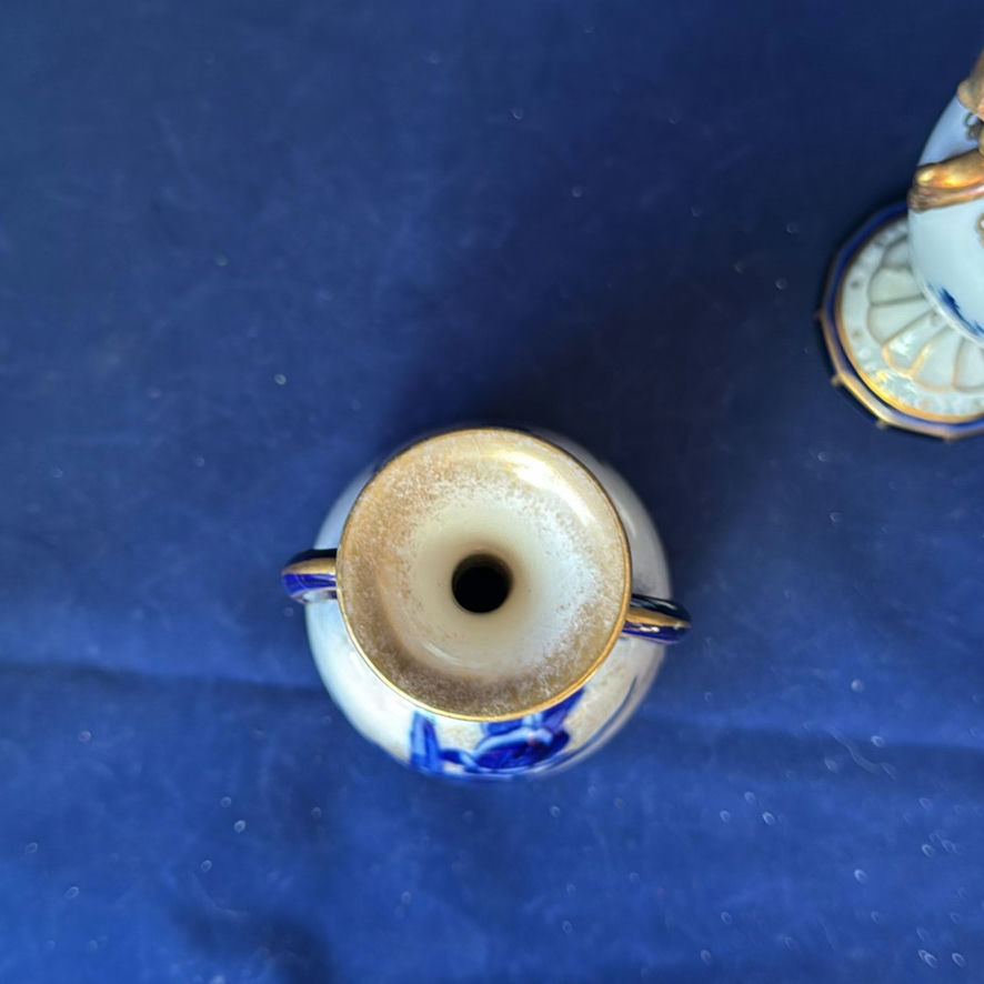 Antique & Vintage European Porcelain Vase Collection (3 Pieces) - image 5 of 14