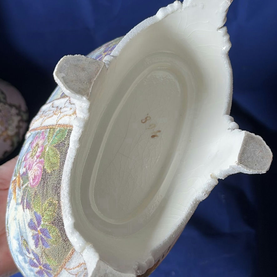 4 piece Nippon Coralene porcelain set - image 14 of 28
