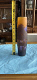 Antique Art Nouveau Style Cameo Glass Landscape Vase – Signed Gallé - thumbnail 2 of 21